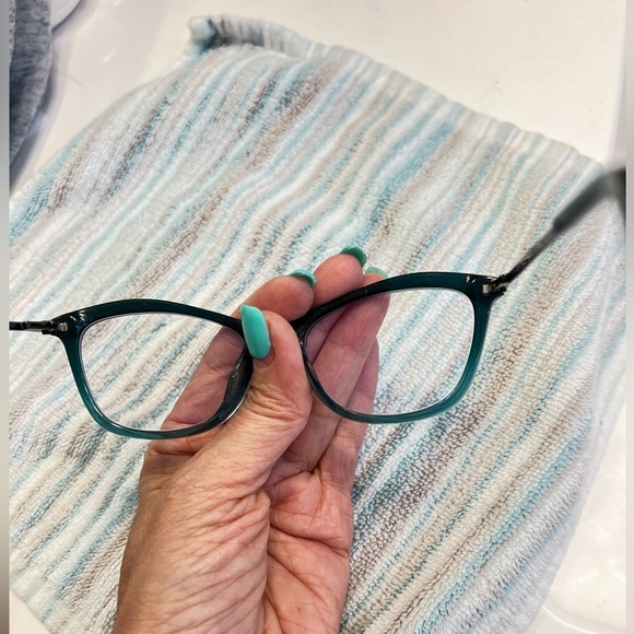 Nine West Green Eyeglasses Mixed - Picture 4 of 5